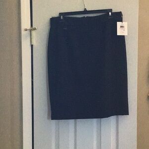 Brand New Calvin Klein Navy Blue Skirt size 10